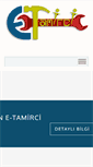 Mobile Screenshot of e-tamirci.com